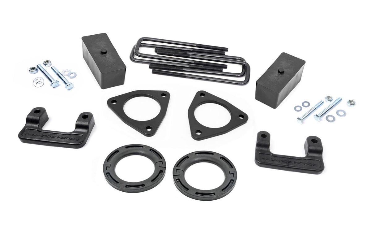 2.5 Inch Leveling Kit | Stamped Steel | Chevy/GMC Sierra 1500 (16-18)/Silverado 1500 (07-18)