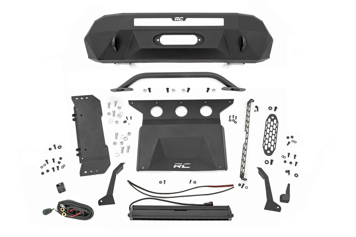 Front Bumper | Hybrid | 20" Blk LED | Toyota Tacoma 2WD/4WD (2016-2023)