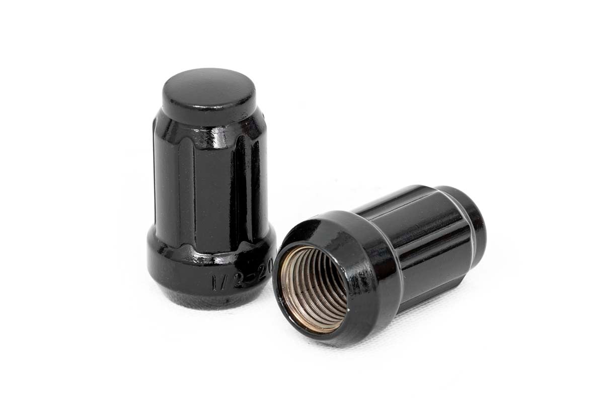 1/2x20 Lug Nut Set of 24 | Black