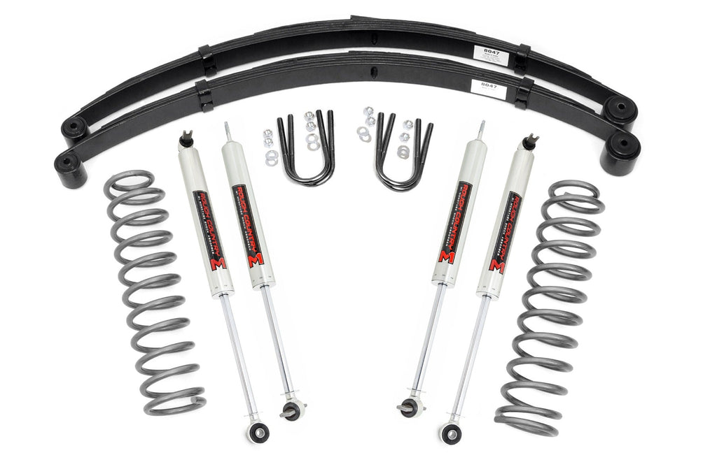 3 Inch Lift Kit | RR Springs | M1 | Jeep Cherokee XJ 2WD/4WD (1984-2001)