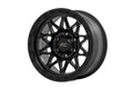 Rough Country 78 Series Wheel | Simulated Beadlock | Black | 17x8.5 | 5x4.5 | +0mm