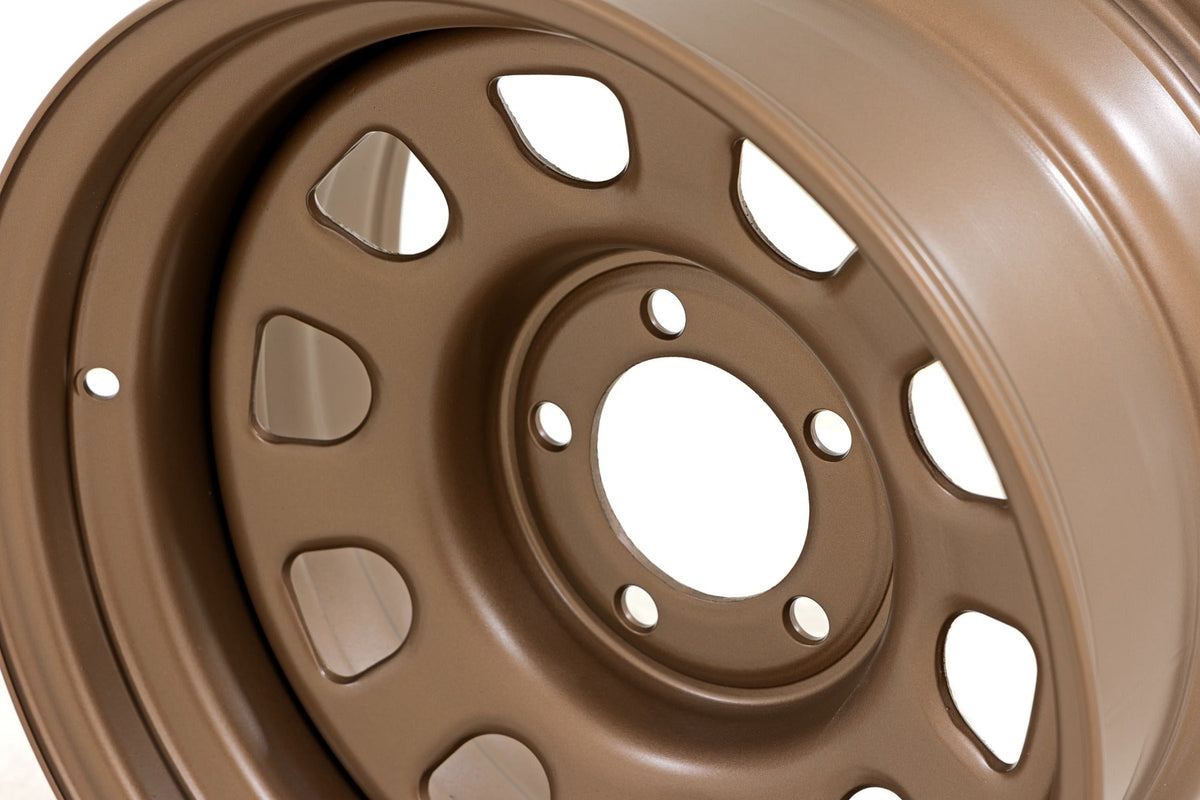 Steel Wheel | Bronze | 16x8 | 6x5.5 | 4.25 Bore | -12