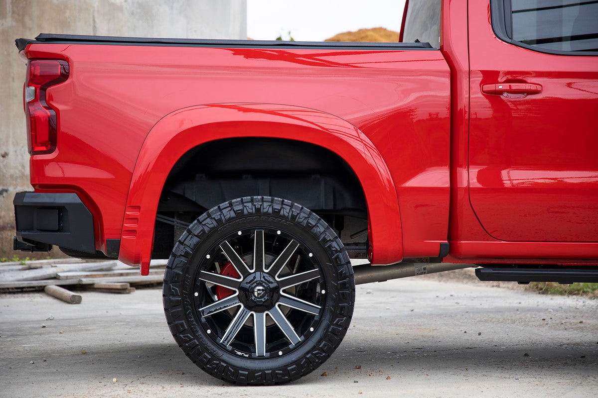 SF1 Fender Flares | GAN Silver Ice Metallic | Chevy Silverado 1500 (19-26)