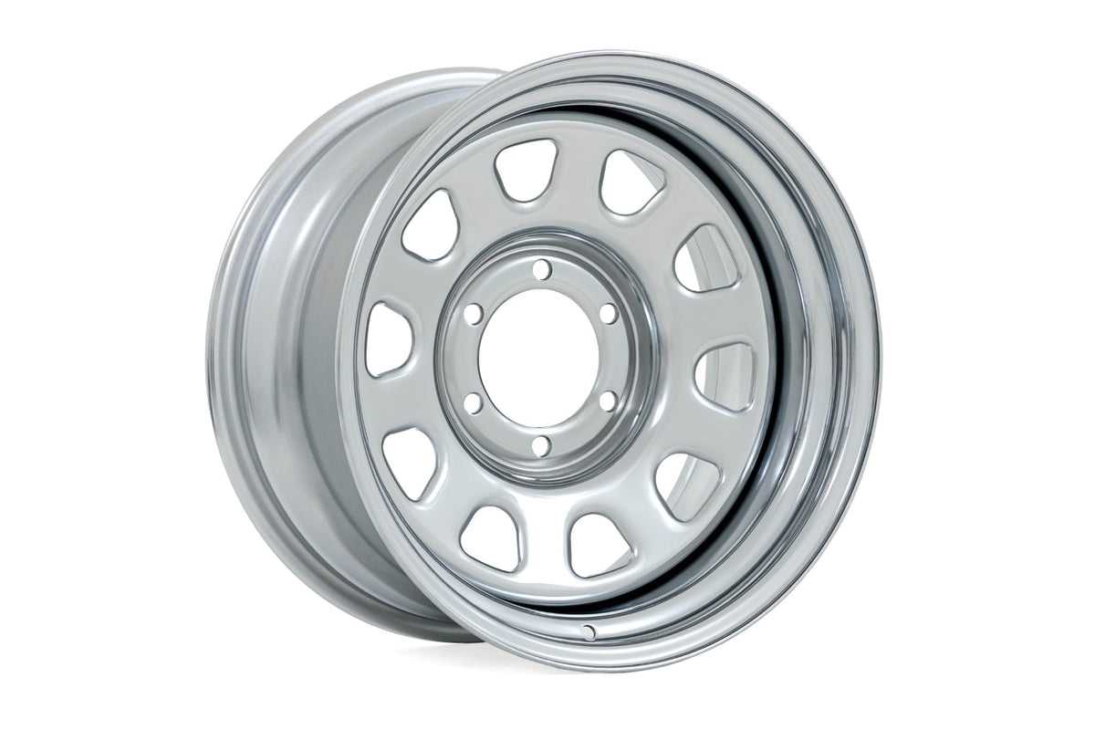 Steel Wheel | Chrome | 16x8 | 5x4.5 | 3.30 Bore | -6