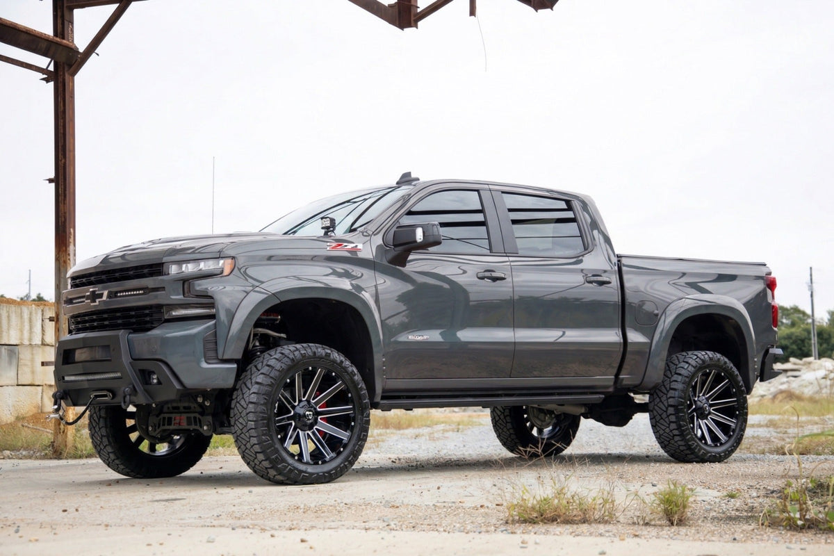 SF1 Fender Flares | GNO Slate Gray | Chevy Silverado 1500 2WD/4WD (2019-2026)