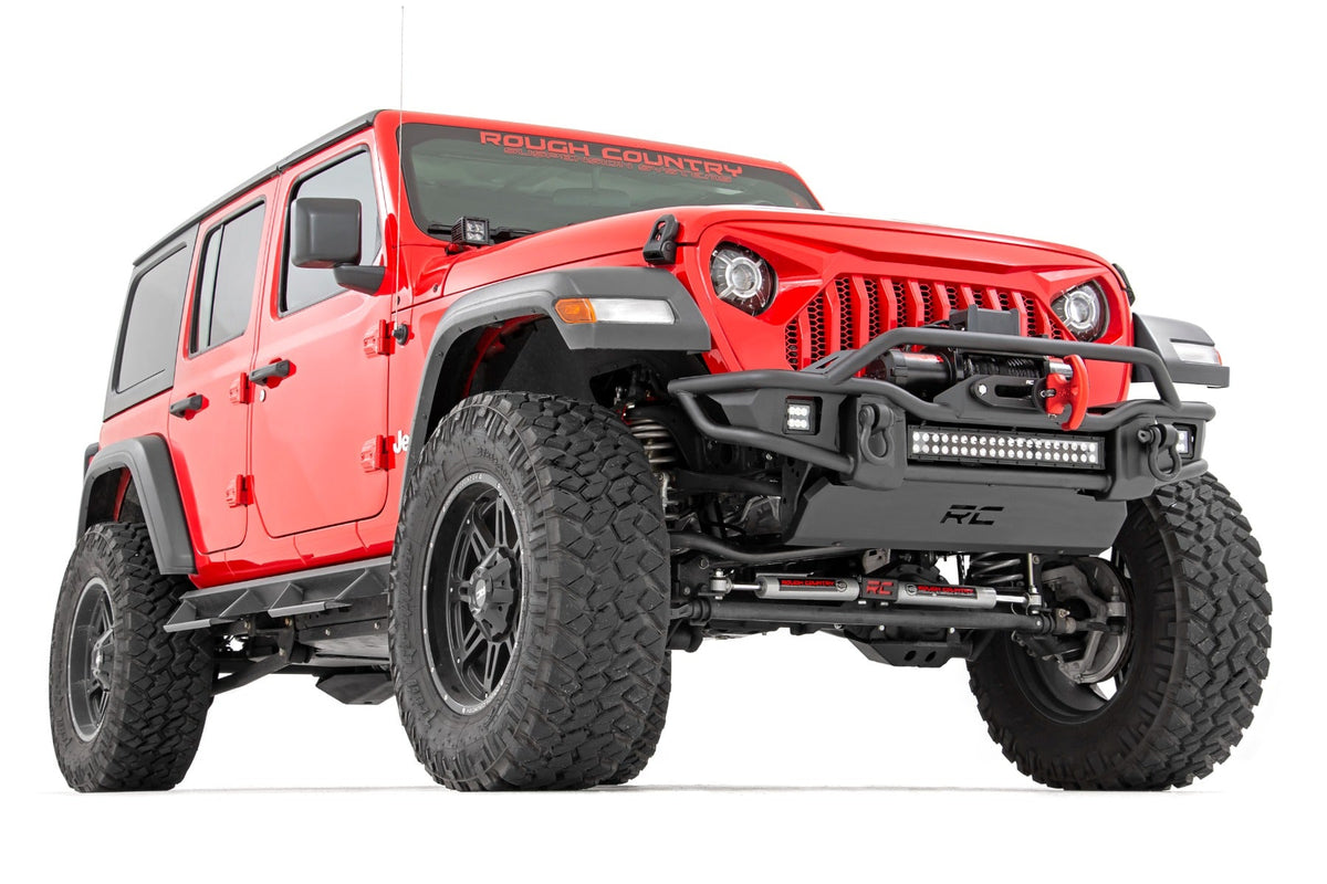 Front Winch Bumper | Tubular | Skid Plate | Jeep Gladiator JT/Wrangler JK & JL/Wrangler Unlimited