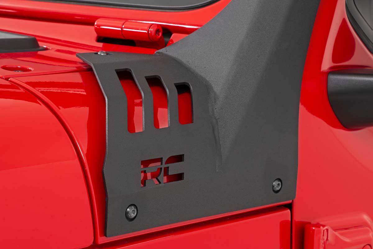 LED Light Kit | Windshield | 50" BLK Dual Row | WHT DRL | Jeep Gladiator JT/Wrangler JL (18-26)