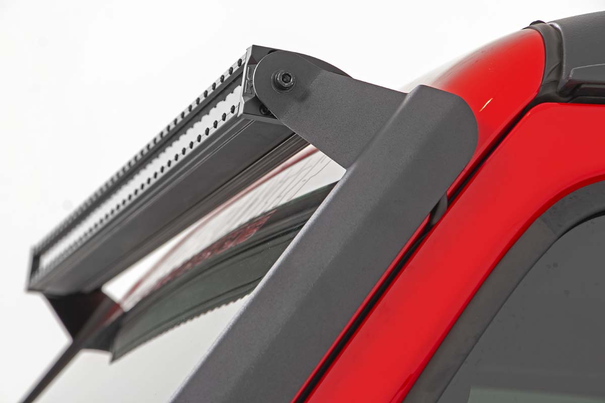 LED Light Kit | Windshield | 50" Spectrum Single Row | Jeep Gladiator JT/Wrangler JL (18-26)