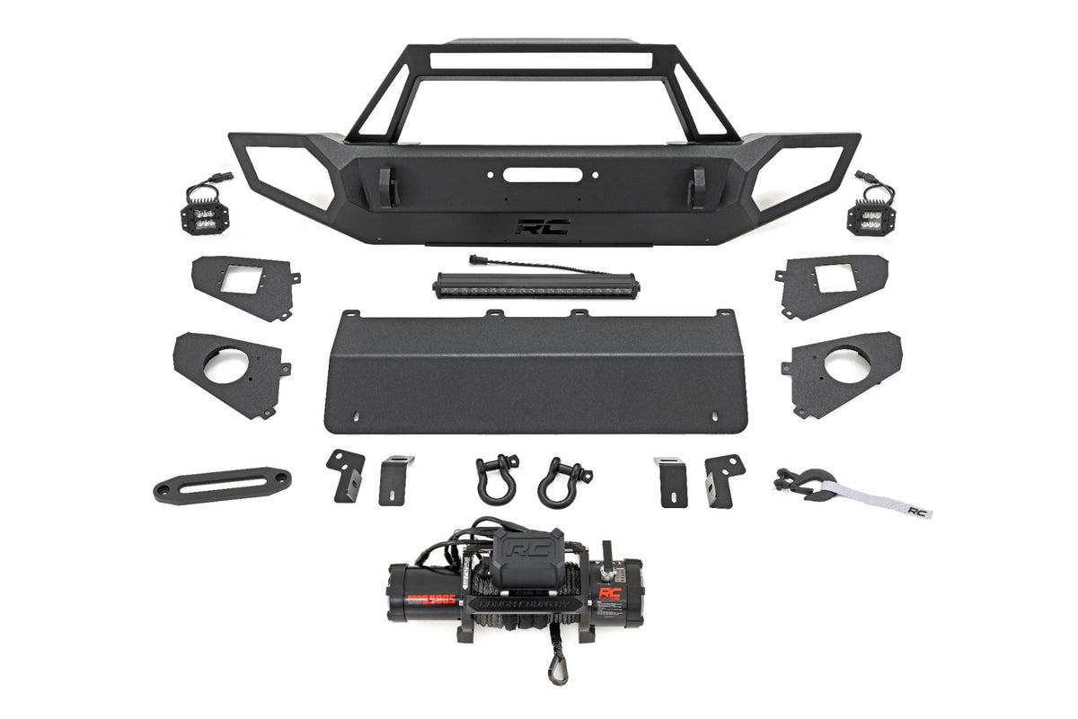 Front Winch Bumper | 9500S | Jeep Gladiator JT/Wrangler JK & JL/Wrangler Unlimited 4WD