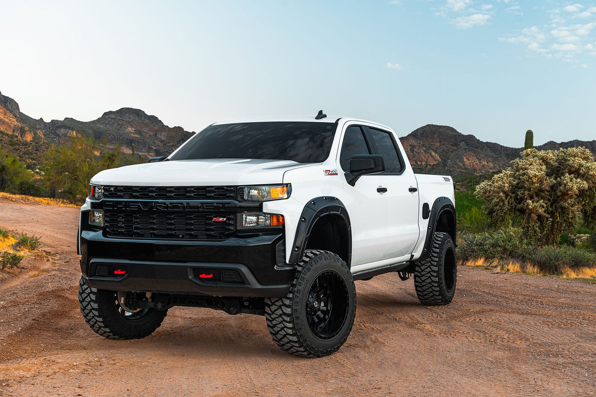 Defender Fender Flares | GA0 Northsky Blue | Chevy Silverado 1500 (19-26)